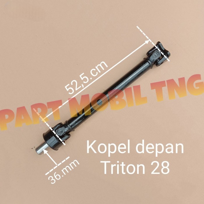 Kopel Propeller Shaft Mitsubishi Triton 28 2800cc Depan 4X4 2008-2014