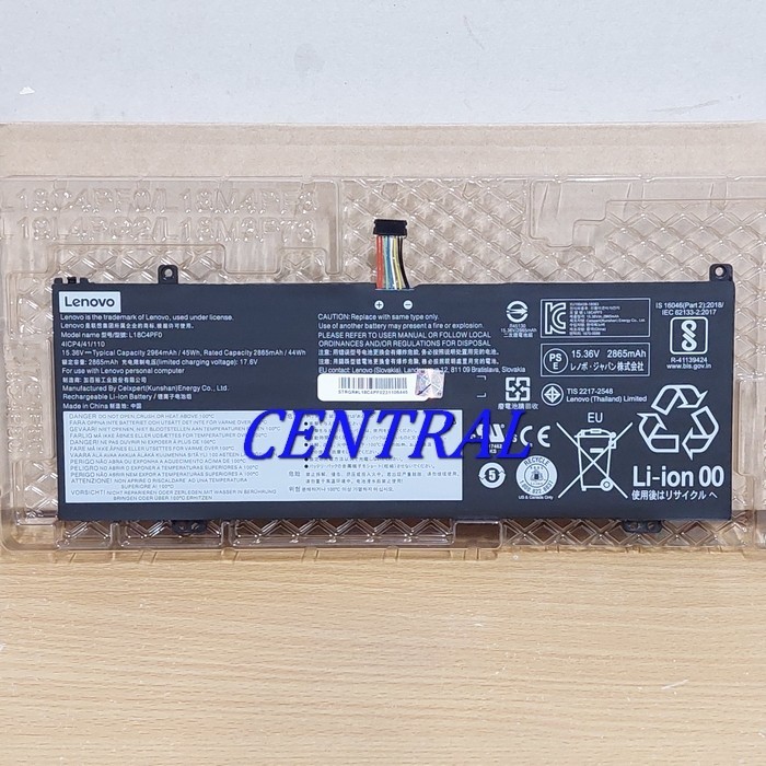 Baterai Laptop LEN ThinkBook 14S-IWL V540S ThinkBook 13s 13S-IML -CP