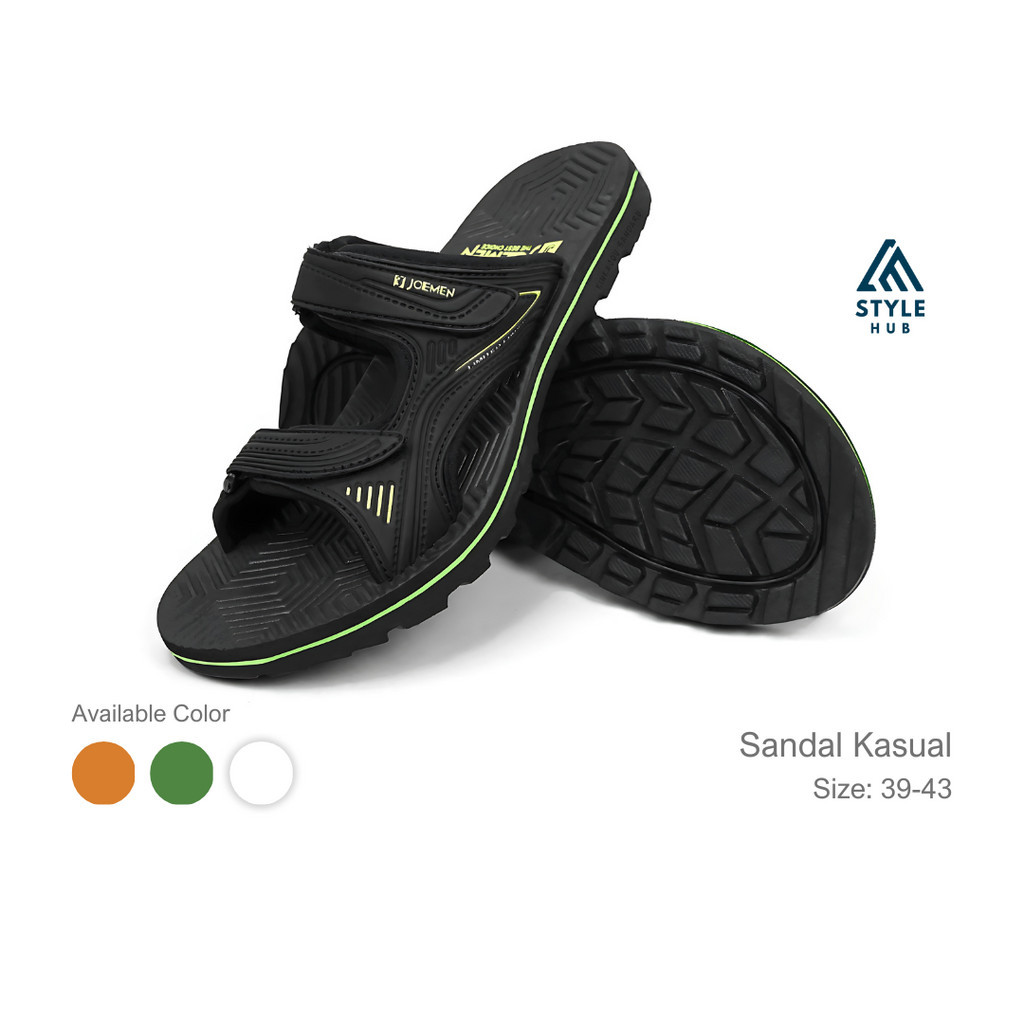 StyleHub Eksklusifitas | Sandal Joemen Sepatu Sandal Pria Dewasa Casual Keren Original S 29 New