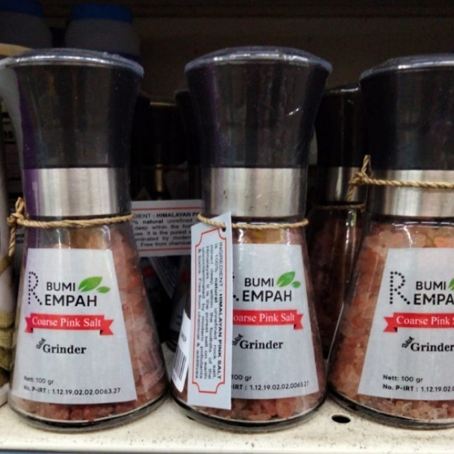 

bumi rempah coarse pink salt garam 100gr