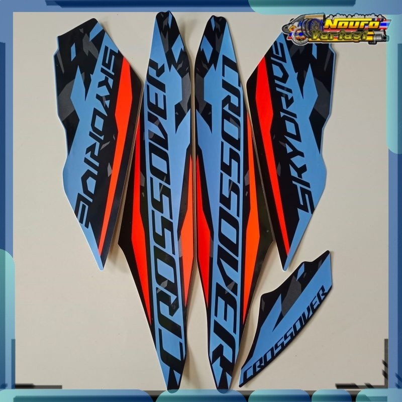 Stiker Striping Suzuki SkyDrive sky drive crossover 2020 stiker motor bagus