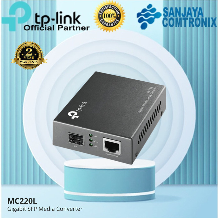 TP-LINK Media Converter Gigabit SFP TL-MC220L