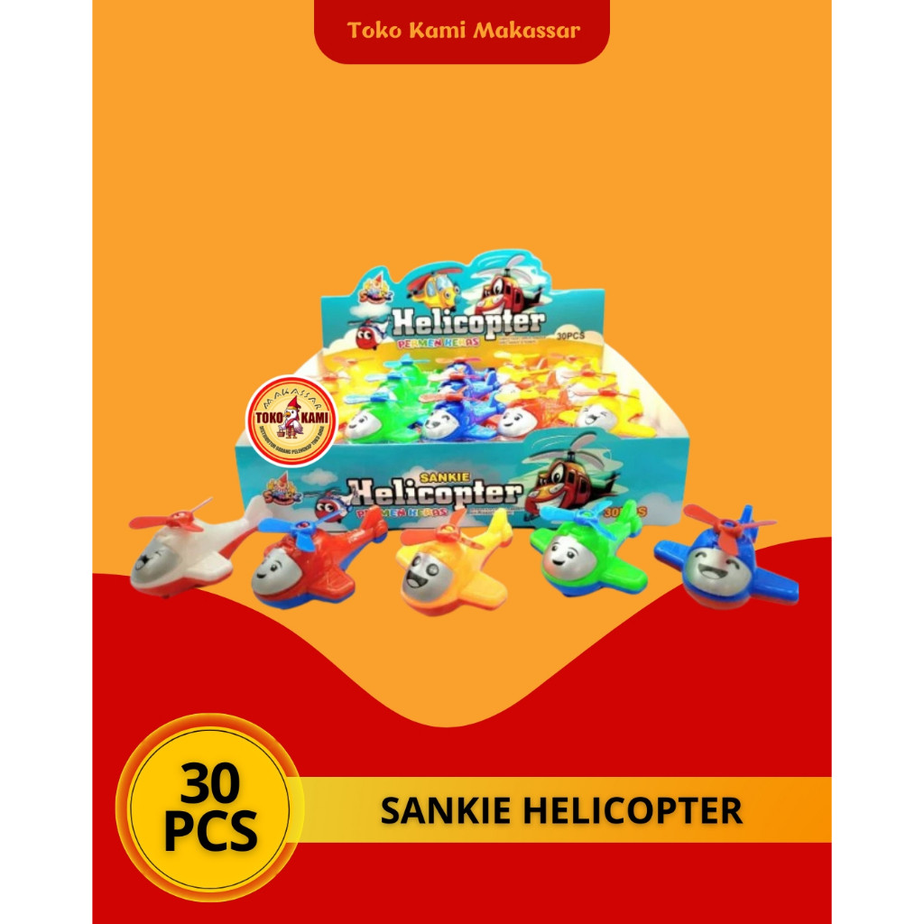 

SANKIE PERMEN HELICOPTER NEW/HELICOPTER ROBO ISI 30