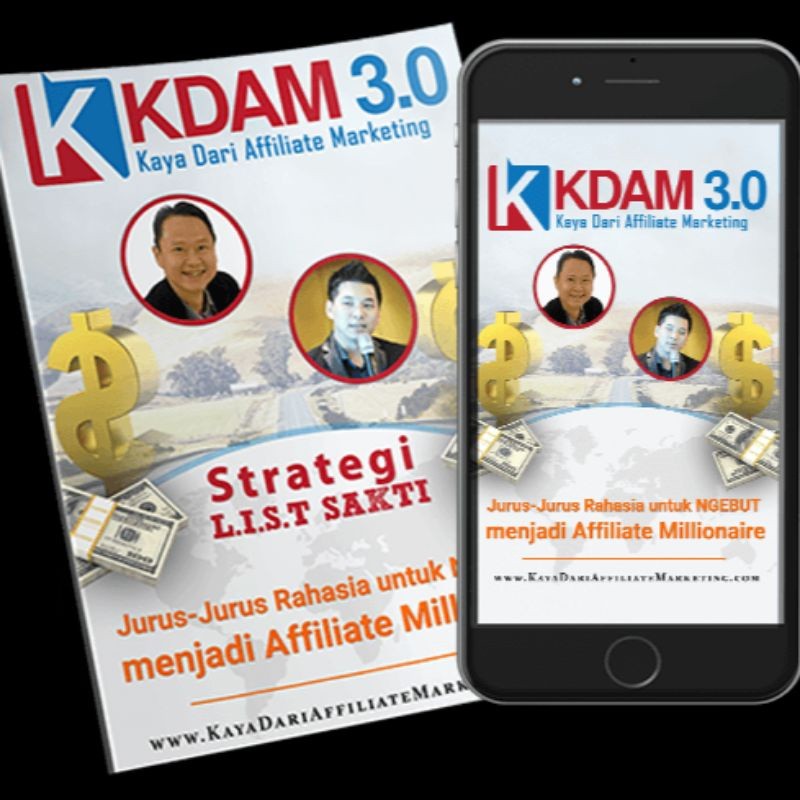 TUTORIAL KAYA DARI AFFILIATE MARKETING KDAM 3.0 DIGITAL MARKETING PELUANG USAHA ONLINE INTERNET TOOL