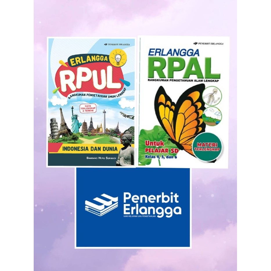 

harga satu paket buku RPAL dan RPUL Erlangga sd kelas 4,5,6