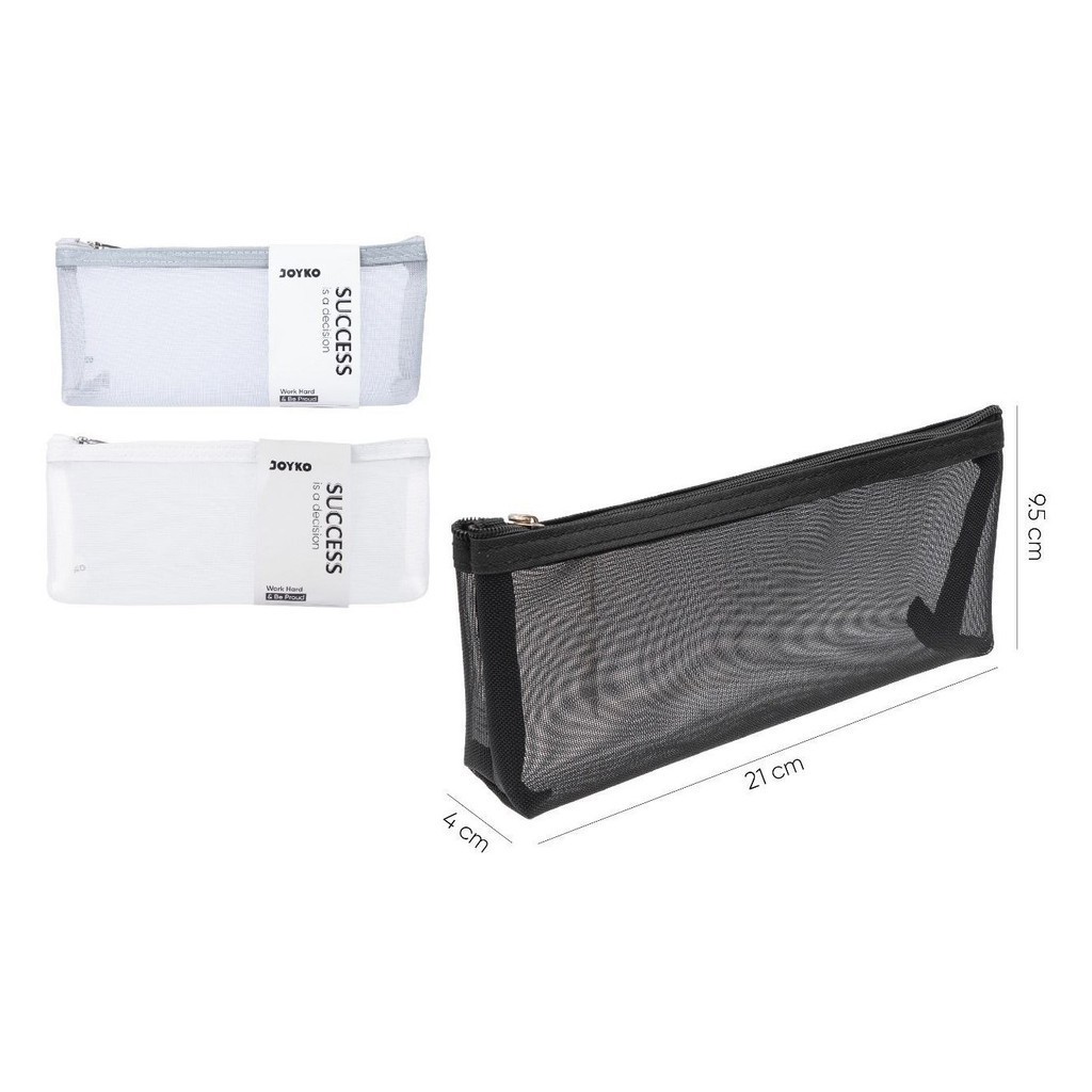 

Pencil Case / Tempat Pensil / Kotak Alat Tulis Kain Resleting - Joyko PC-5017