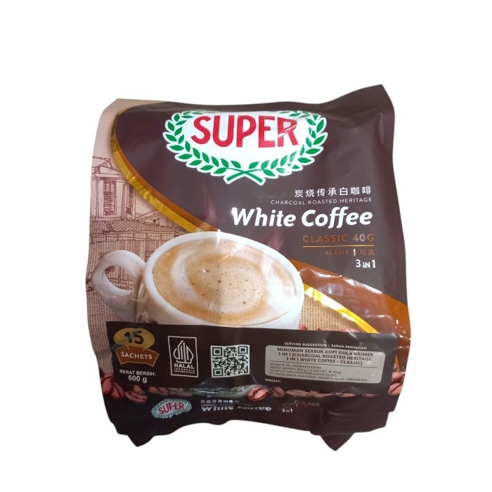 

READY STOCK!!! Super White Coffee Classic 600 g