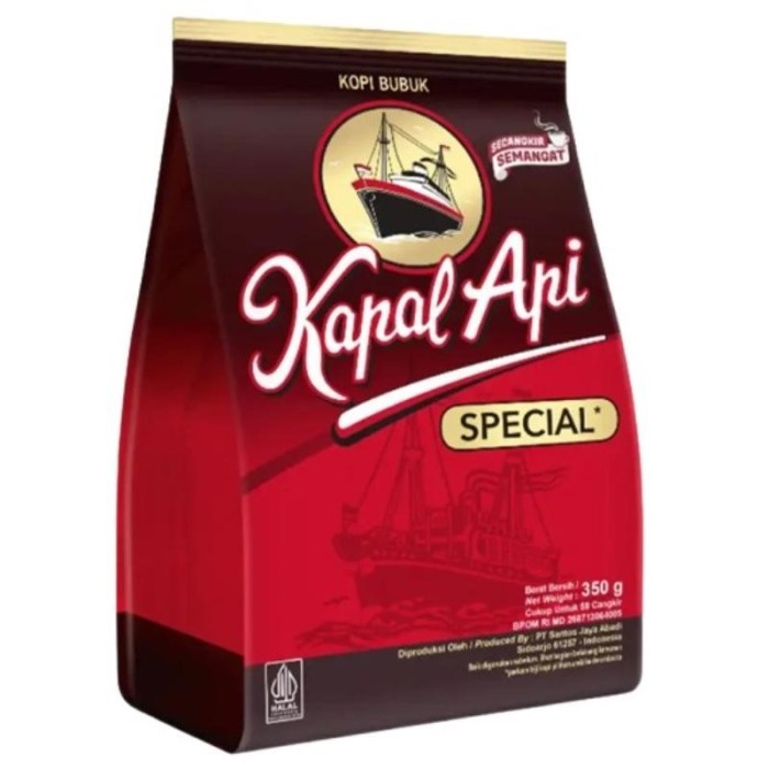 

READY STOCK!!! Kapal Api Kopi Hitam [380 g] - Merah 350 Gram