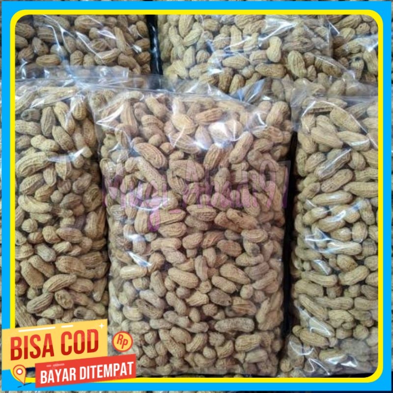 

1Kg Kacang Kulit Sangrai Madura Camilan Kacang sangrai Camilan Kacang Oven Kacang Di Sangrai