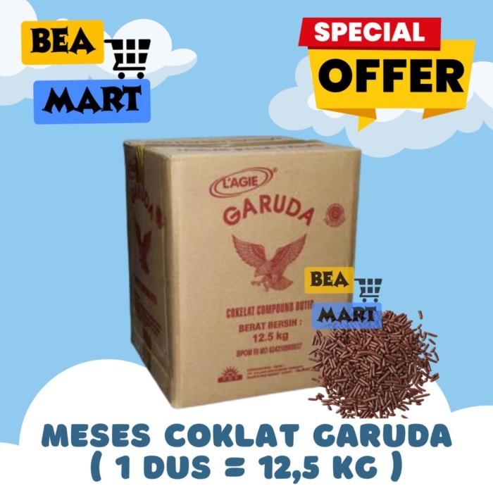 

Meses Garuda 1 Dus 12,5kg | Mesis Meises Lagie Merah Coklat Butir 1 Karton 12,5 kg | KHUSUS CARGO