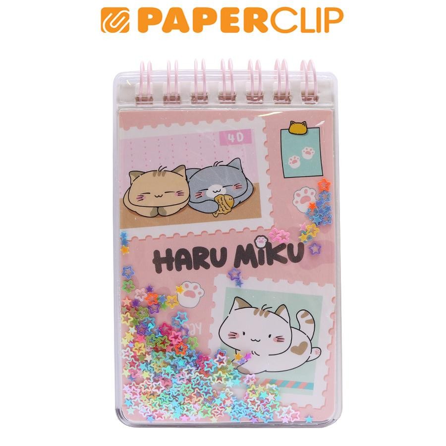 

NOTEBOOK GLITTER ADINATA HARU MIKU 2452-4613 PINK
