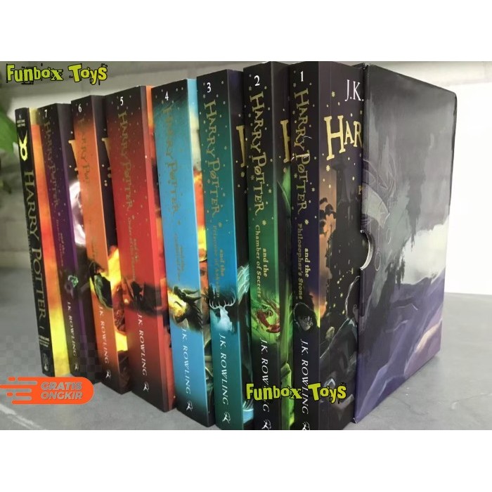 Harry Potter Box Set Collection 8 Books - The Complete Collection Children's Paperback - Imported Ch
