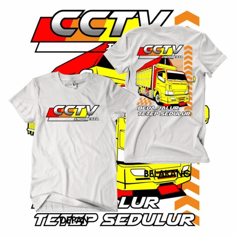 Kaos CCTV indonesia Kaos Truck kaos trek kaos otomotif