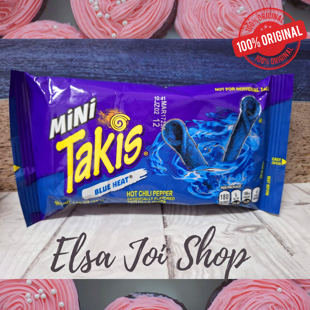 

Mini Takis Blue Heat Hot Chili Pepper - 35 Gr