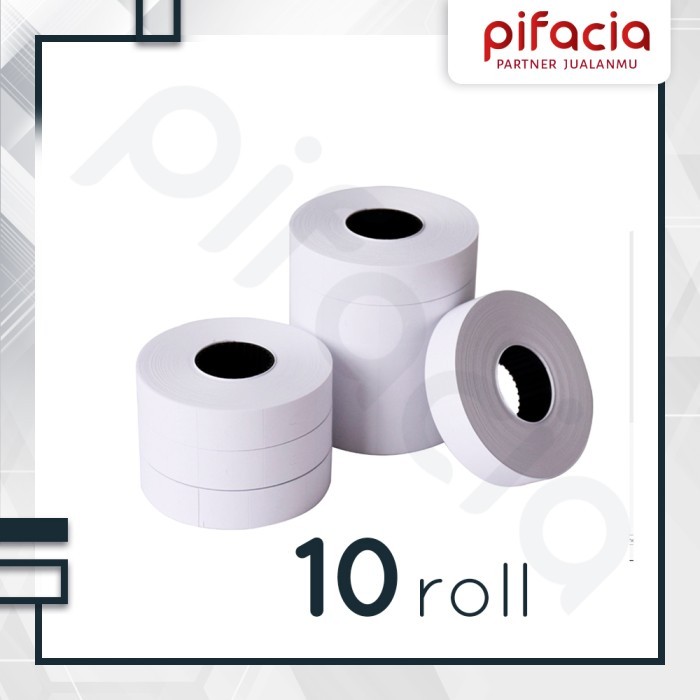 

New Product KERTAS LABEL HARGA/ REFILL 2 BARIS ISI 10 ROLL