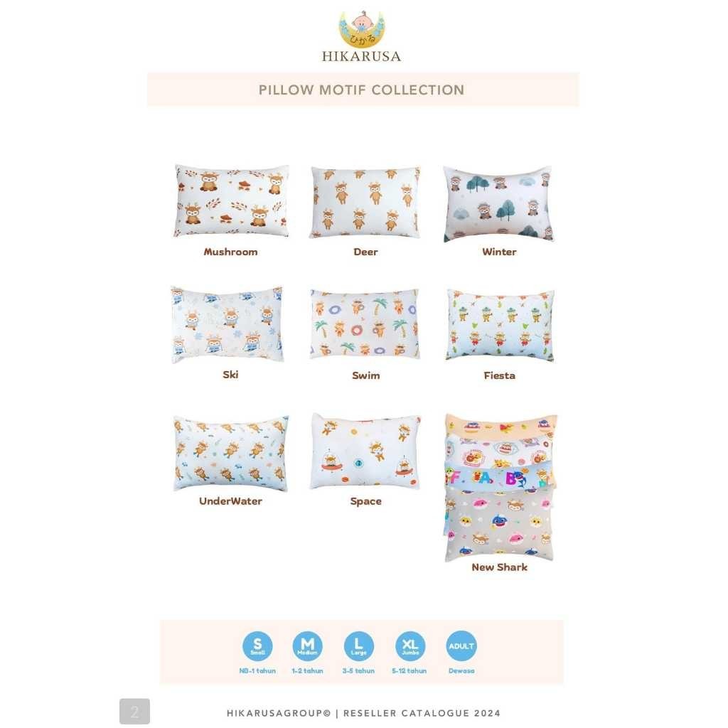 HIKARUSA - BANTAL BABY SHARK SIZE L - BLUE / ABC