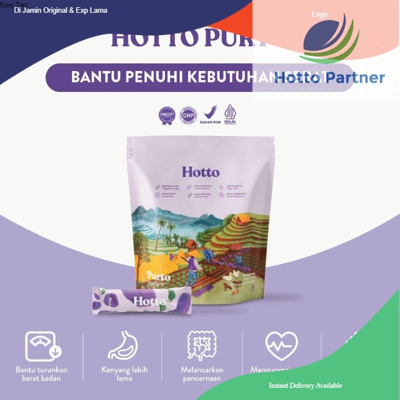 

Hotto Purto Multigrain with Purple Potato Paketan