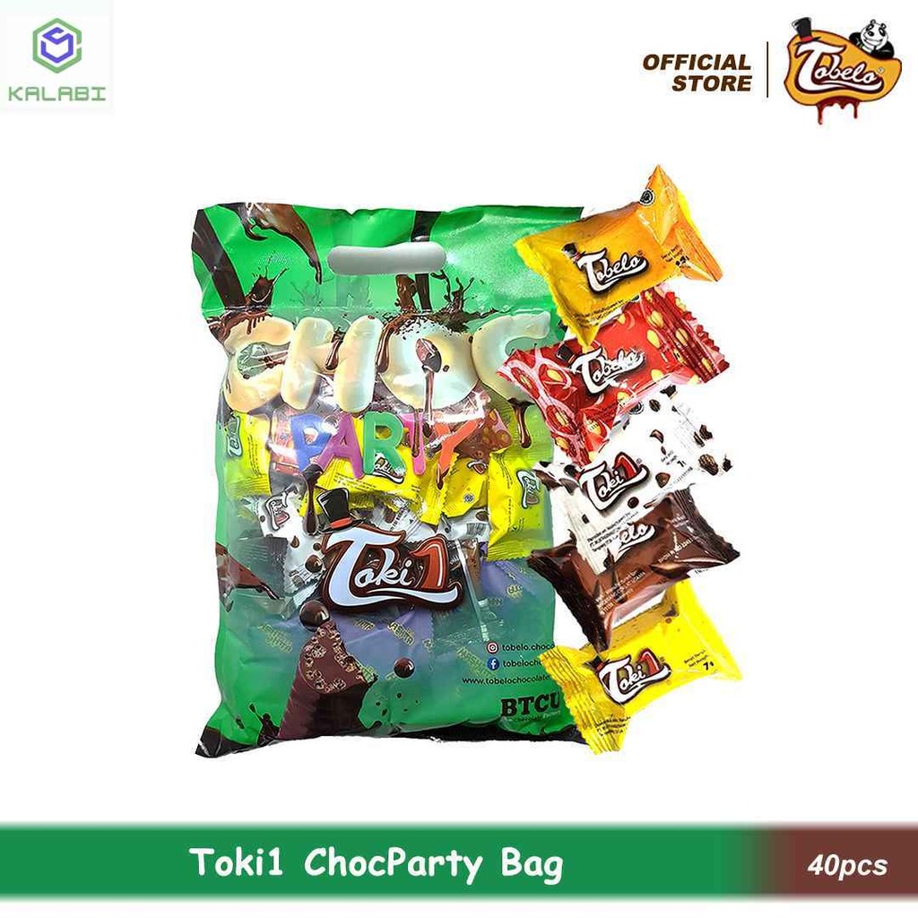 

Tobelo Coklat Choc Party Bag isi 40pcs