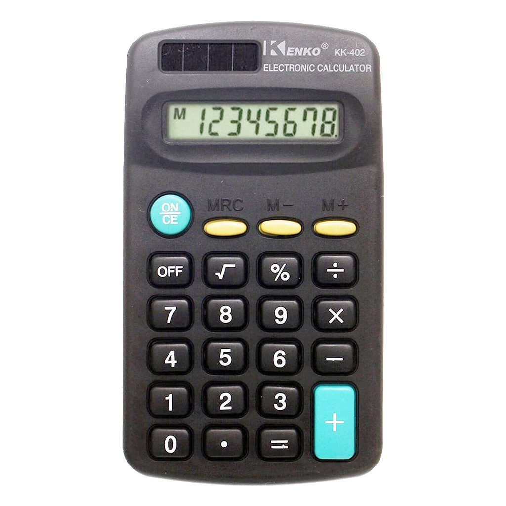 

Kalkulator Kenko Pocket Practical KK-402 Kalkulator Karakter KT/DD-518-12 Kalkulator Saku