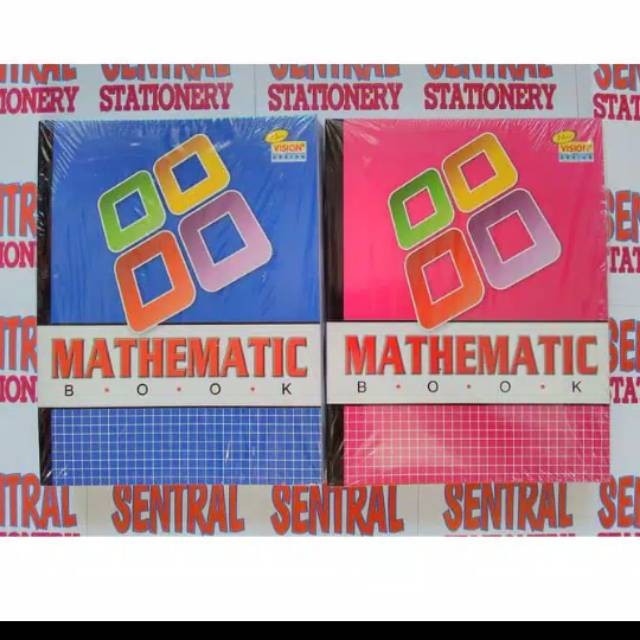 Buku Kotak Kecil Matematika/ Buku strimin Alat Tulis Sekolah dan Kantor
