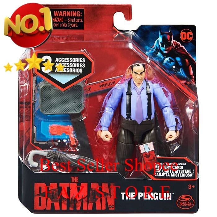 Spin Master DC The Batman  The Penguin Toy FAZ Store