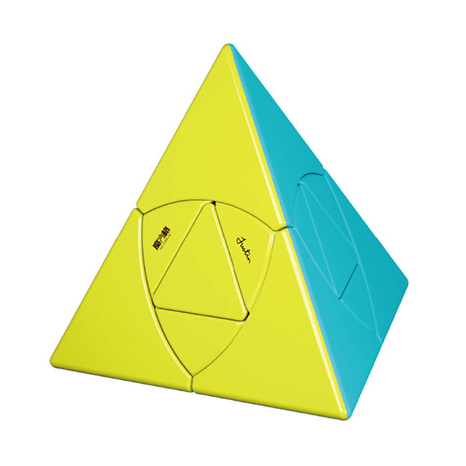 QIYI MoFangGe Duomo Pyramind Rice Dumplings Magic Cube stickerless professional jinzita Twisty cube