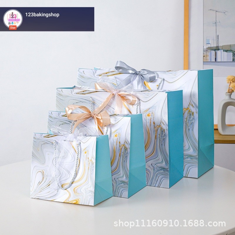 

Satuan - Paperbag gift souvenir goodiebag Happy Times/ Tas Kado Hamper packaging goodiebag premium pitaMarbles Abstrak
