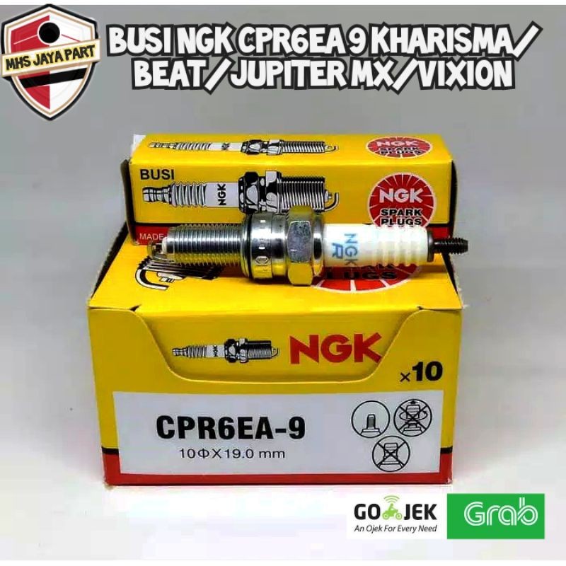 BUSI CPR6 NGK CPR6EA 9 KHARISMA BEAT JUPITER MX VIXION busi Ngk Cpr6ea CPR6EA