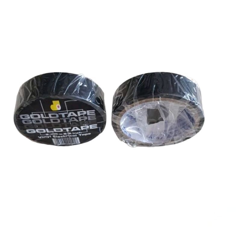 

LAKBAN LISTRIK GOLDTAPE HITAM 5MM / GOLDTAPE ISOLASI LISTRIK HITAM 5MM