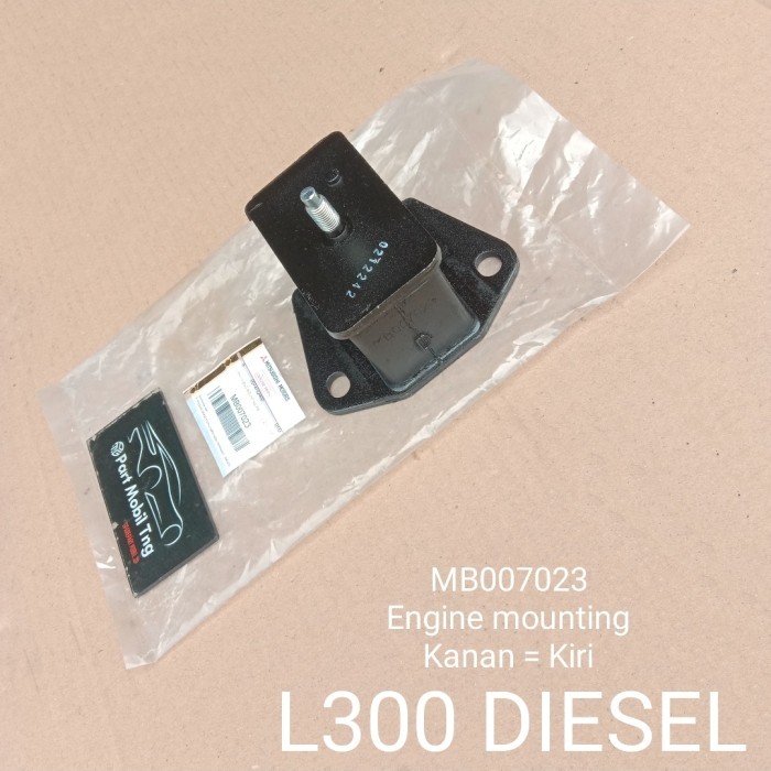 Engine Mounting Dudukan Mesin Mitsubishi L300 L 300 Diesel Solar Kuda Diesel MB007023 ORIGINAL