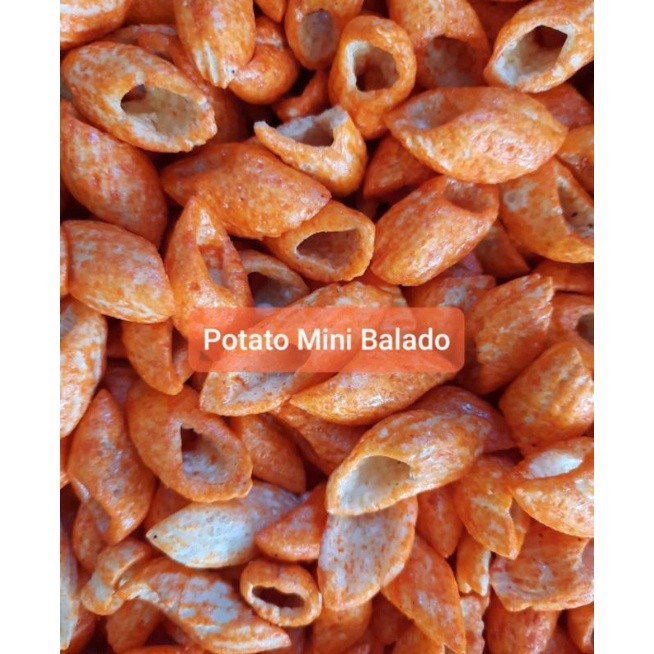 

Snack Camilan Potato Mini Balado 250 gr 1/4kg