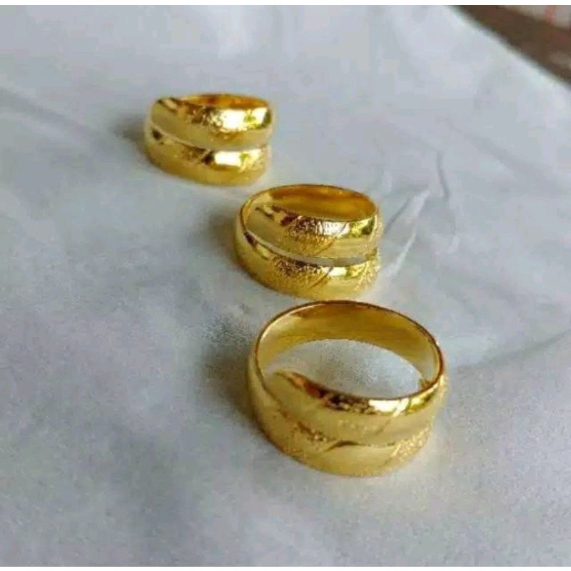 Cincin emas asli 24k ada surat
