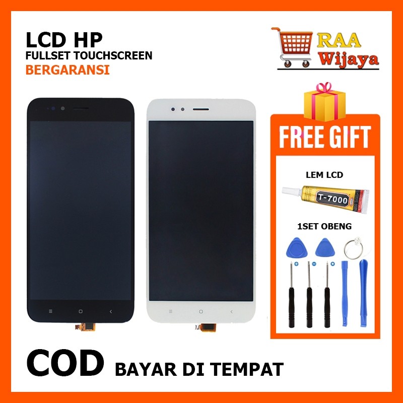 (ORIGINAL) LCD XIAOMI MI A1 / MI5X FULLSET Touchscreen ORI