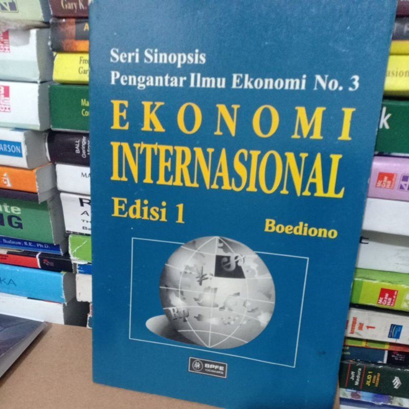 ekonomi internasional Boediono