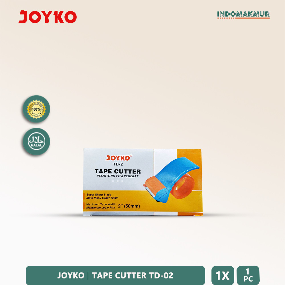 

Joyko Tape Cutter - Pemotong Pita Perekat