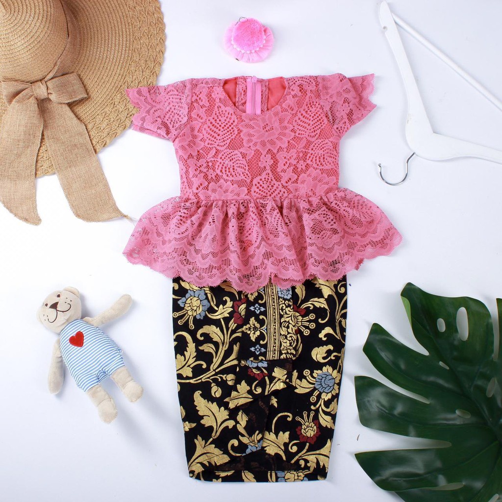 Azzafran Kids Baju Unik KEBAYA PEPPLUM TANIA KEBAYA ANAK KEBAYA BATIK KEBAYA BRUKAT KEBAYA REMAJA
