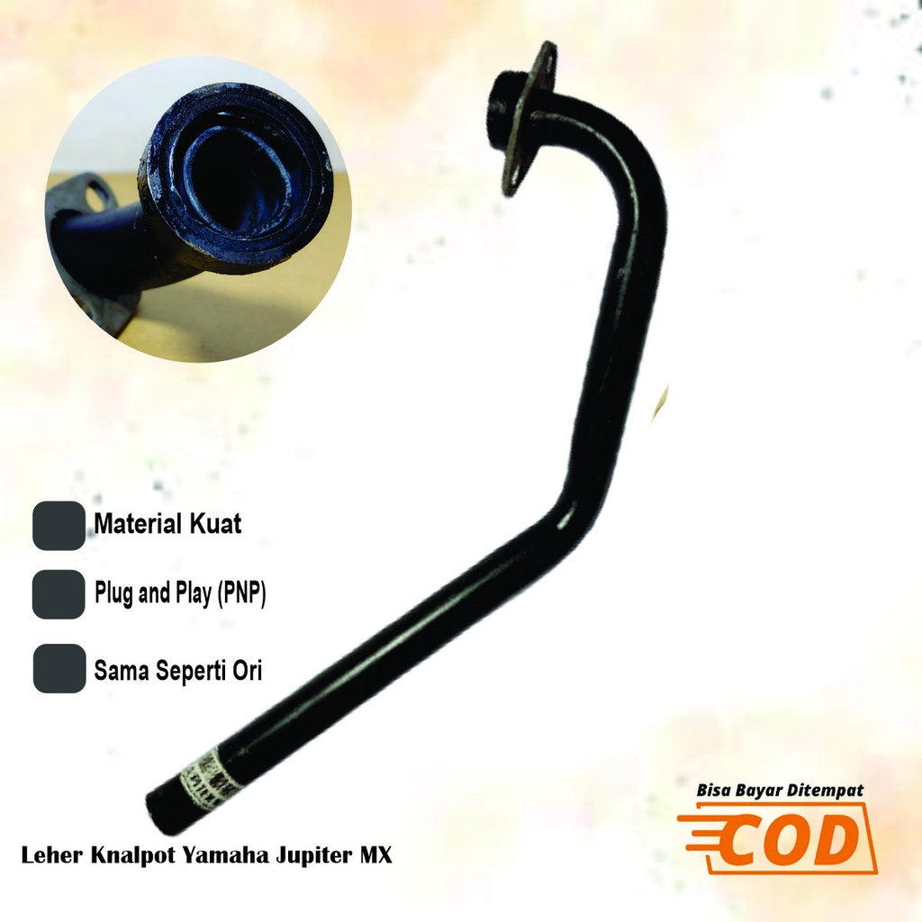 Leher Pipa Sambungan Knalpot Standar Yamaha Jupiter MX Old New Motor Bebek