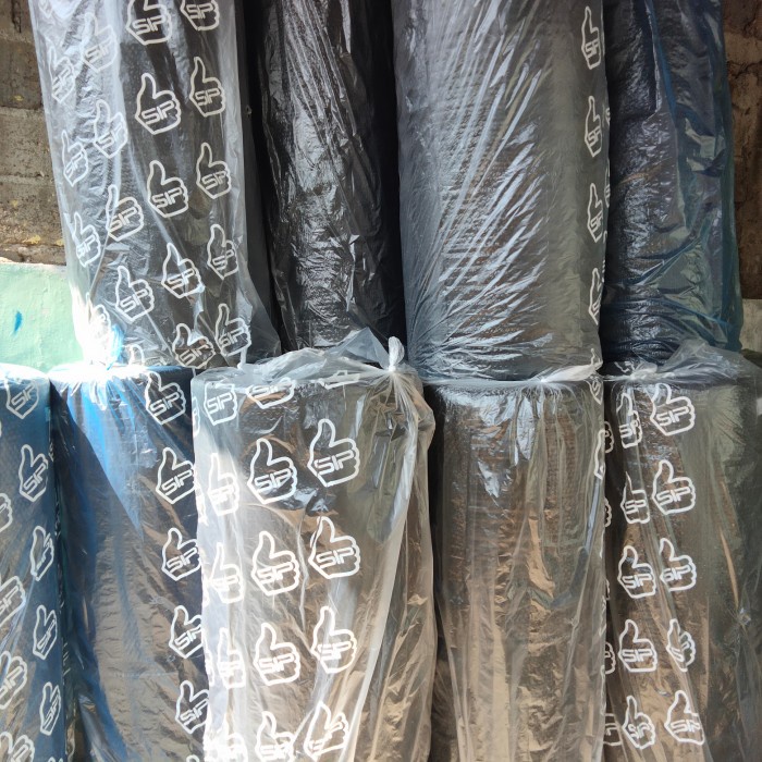 

buble wrap roll panjang 50 meter lebar 125cm merk SIP kualitas terbaik - Putih, 2,4