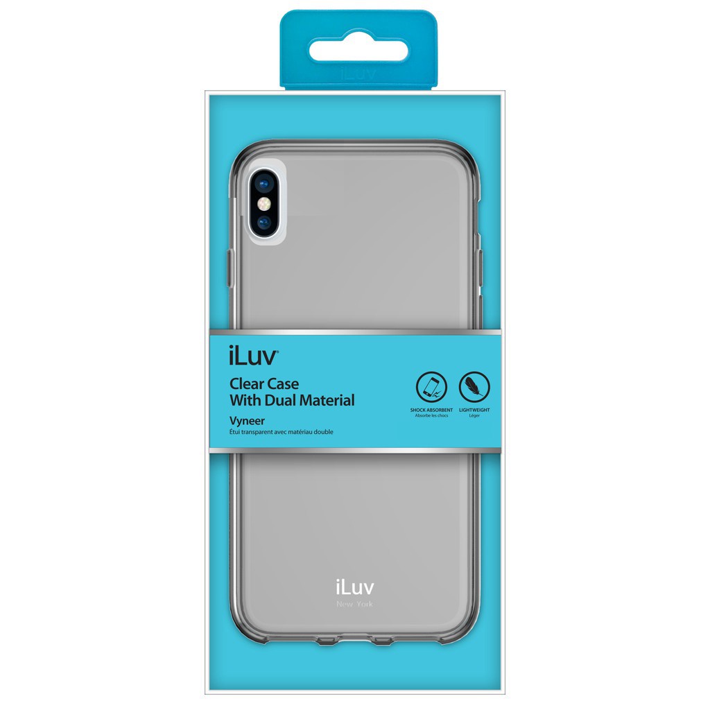 ILUV Vyneer iPhone XR Soft Case Protective Semi Transparent