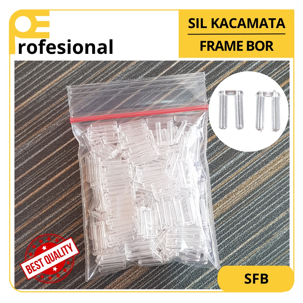 sparepart frame bor sil kacamata/sparepart untuk frame bor rimless paku sil plastik [SFB]