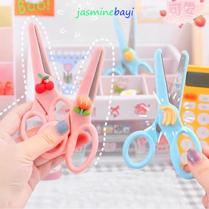 

Diy Gunting Lucu Alat Tulis Anak Sekolah Kartun Kertas Buatan Tangan Kantor Portabel Kecantikan Portabel Scissors Portabel