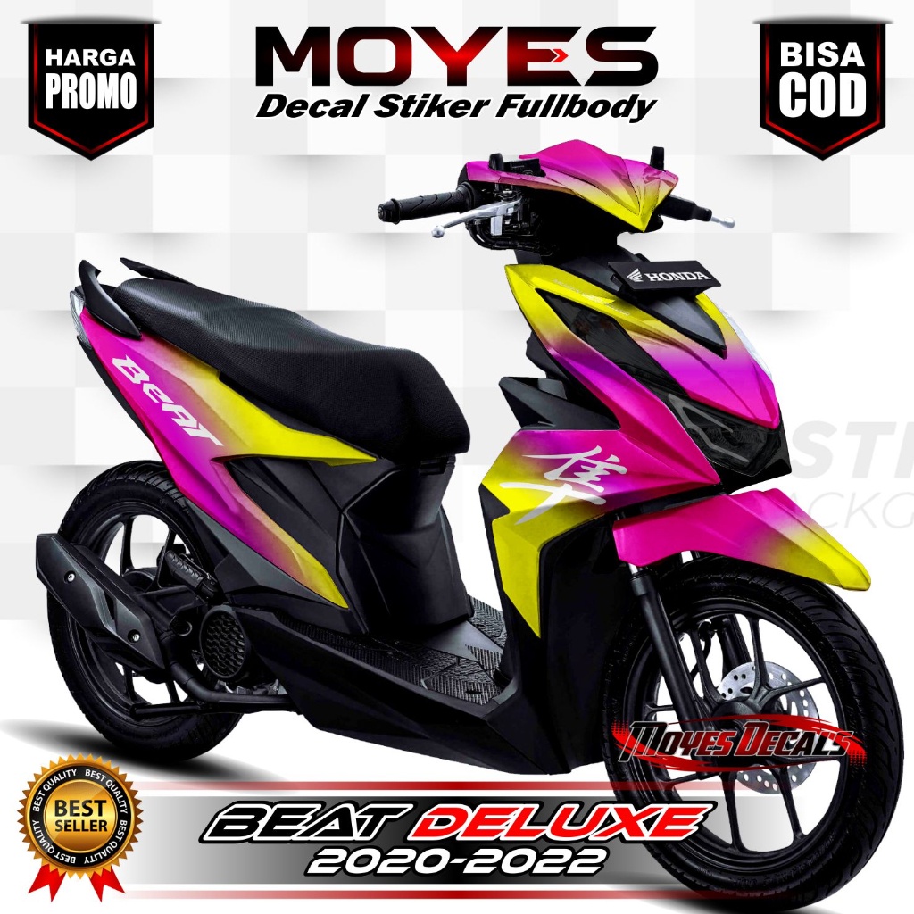 Decal Beat Deluxe 2020/2021/2022 - Stiker Beat Deluxe 2020/2021/2022 - Dekal Beat Deluxe 2020/2021/2