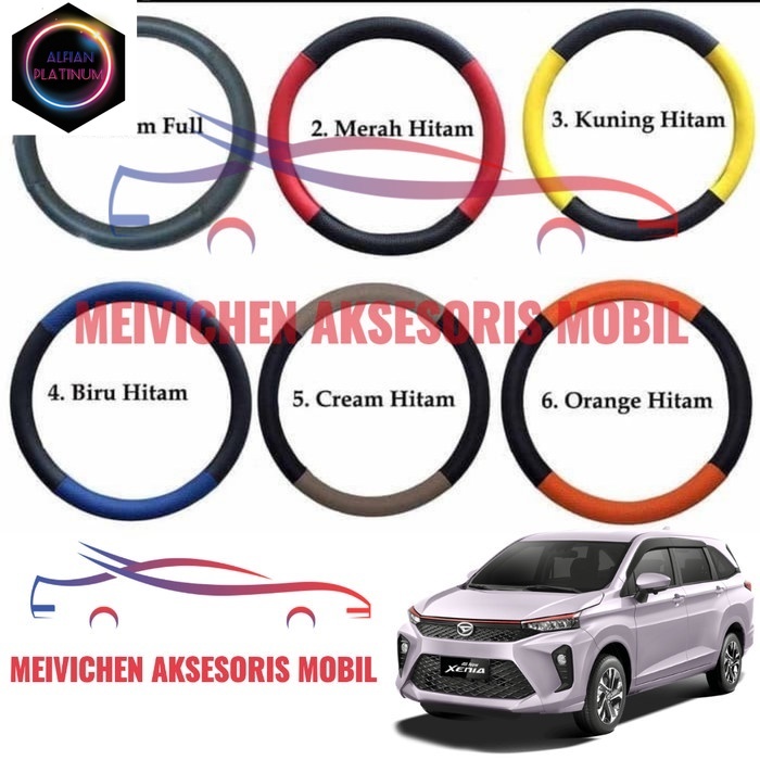 Sarung Stir Mobil - Cover Steer - Setir Mobil All New XENIA 2021 2022 Variasi mobil