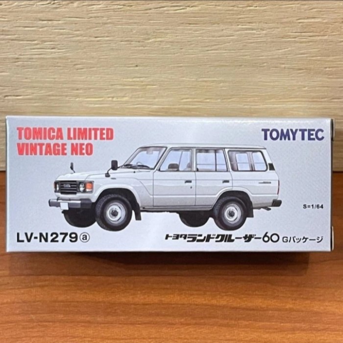 TOMICA LIMITED VINTAGE NEO LV-N279a TOYOTA LAND CRUISER 60 WHITE LP27