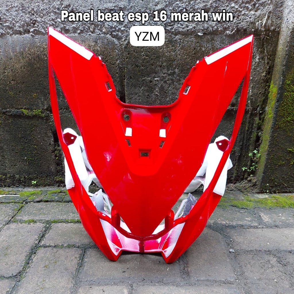 PANEL BEAT ESP 2016 MERAH WIN // PANEL DEPAN PANEL LAMPU DEPAN BEAT ESP TAHUN 2016 /COVER TEMENG BOD