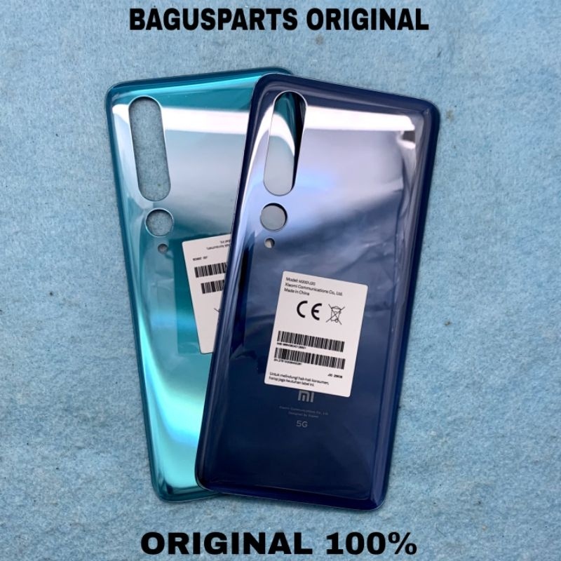 BACKDOOR CASING TUTUP BELAKANG XIAOMI MI10 MI 10 5G ORIGINAL COPOTAN