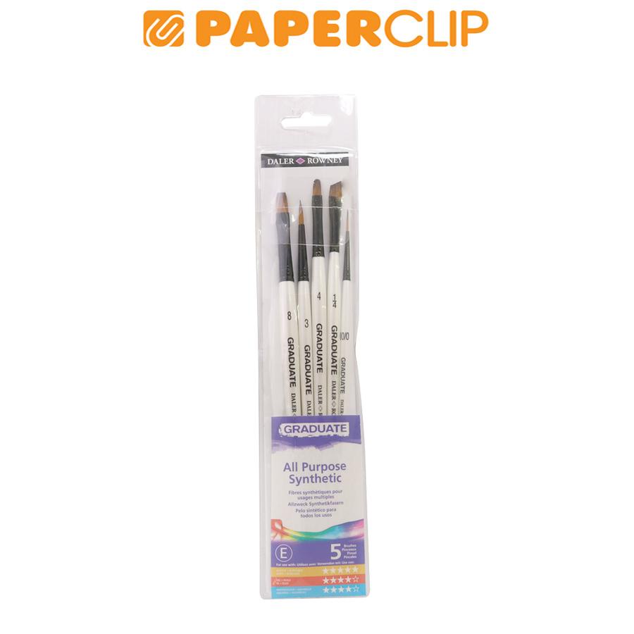 

KUAS LUKIS / BRUSH GRADUATE SYNTHETIC SELECTION 212550002 SET 5