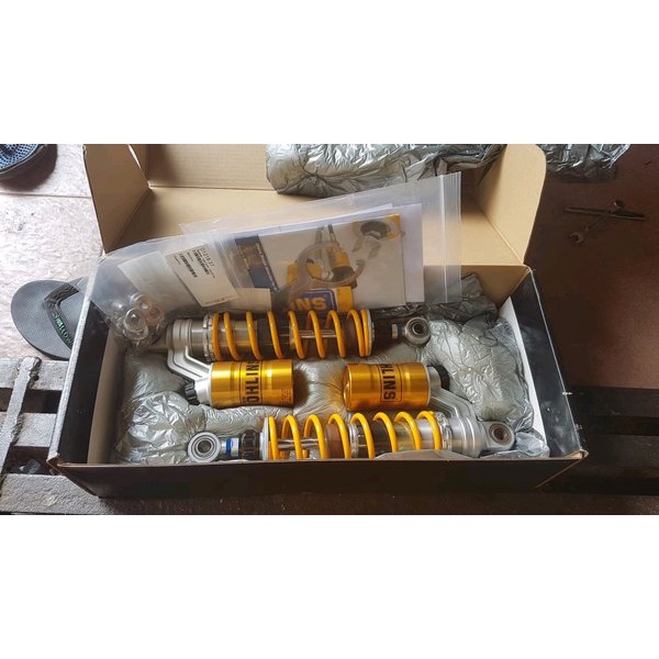 Ready Ohlins Shock Absober Assy Gold Original pnp RX King dan RXZ Original
