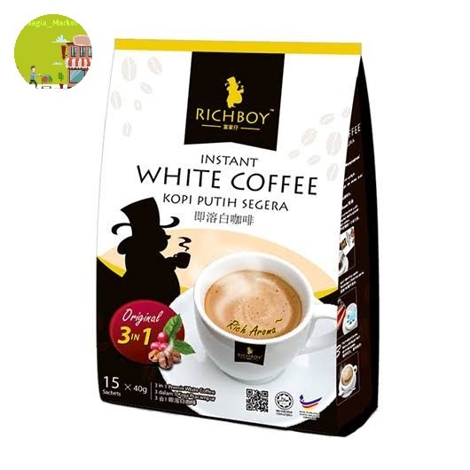 

Richboy Instan White Coffee 3in1 15 x 40gr Impor Malaysia