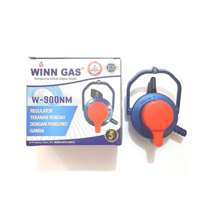 Winn Gas Regulator Gas W-900 NM Double Lock Tanpa Meteran Win Gas